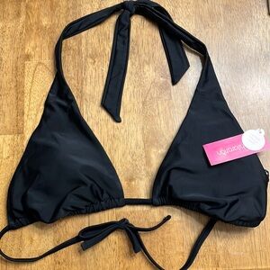 Xhilaration Black Bikini Top XL